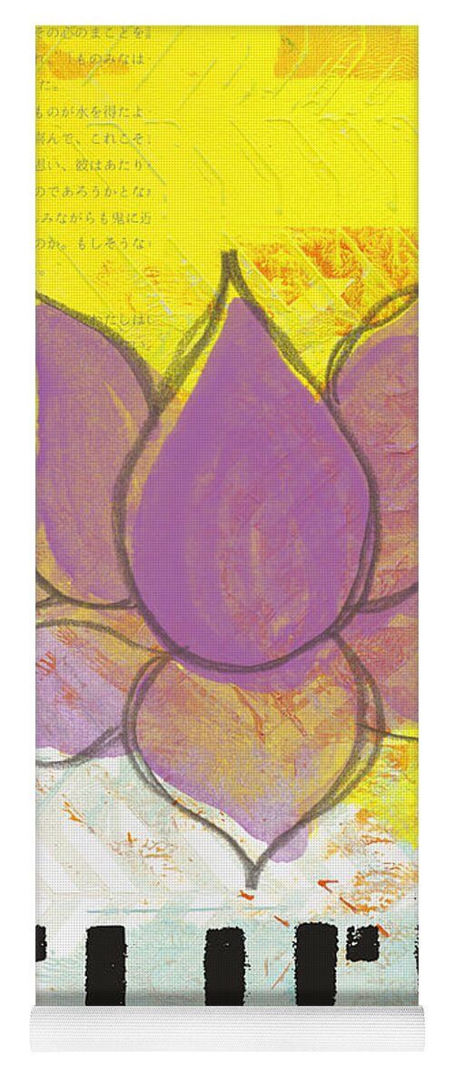 Believe Yoga Mat featuring the painting Believe by Linda Woods
