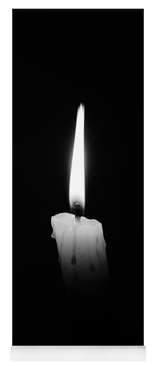 Candle Yoga Mat featuring the photograph Candlelight Fantasia #3 by AM FineArtPrints