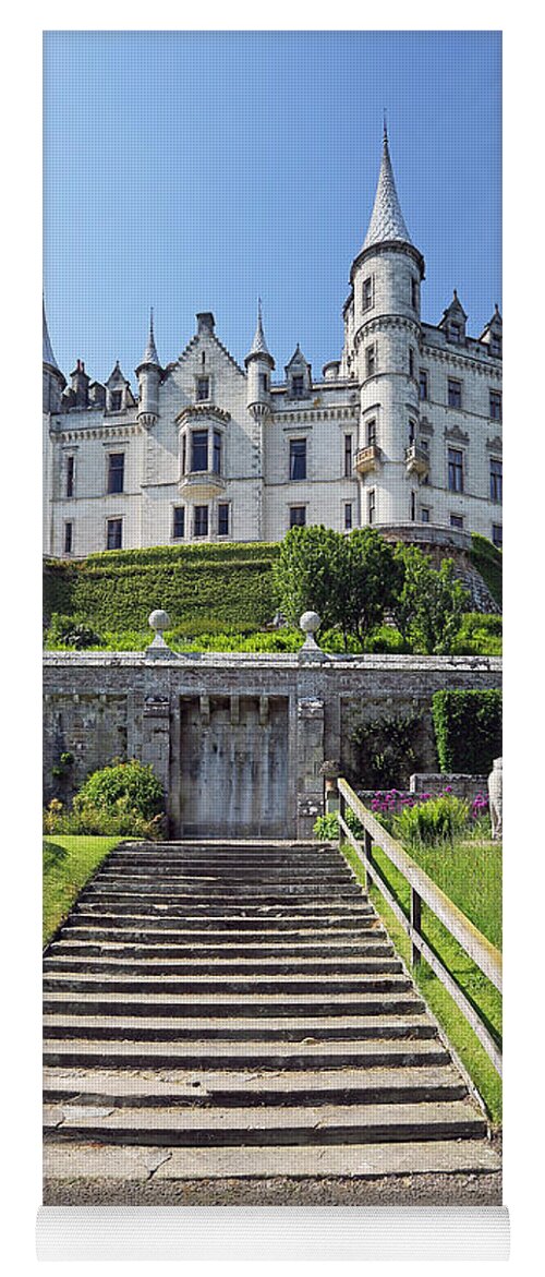 Castle Yoga Mat featuring the photograph Dunrobin Castle #6 by Grant Glendinning