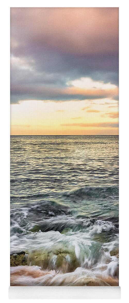 Surf Yoga Mat featuring the photograph Coastal Light #2 by Anthony Michael Bonafede
