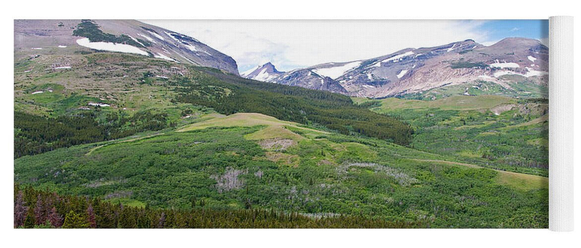 Glacier National Park Yoga Mat featuring the photograph Glacier National Park #2 by Andrew J. Martinez