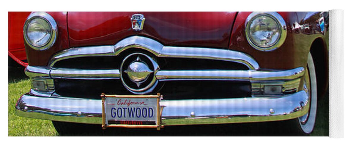 Classic Car Yoga Mat featuring the photograph Got Wood? #2 by Shoal Hollingsworth