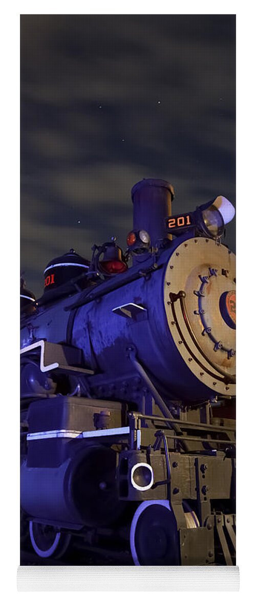 Steam Locomotive Yoga Mat featuring the photograph Steam Locomotive #2 by Keith Kapple