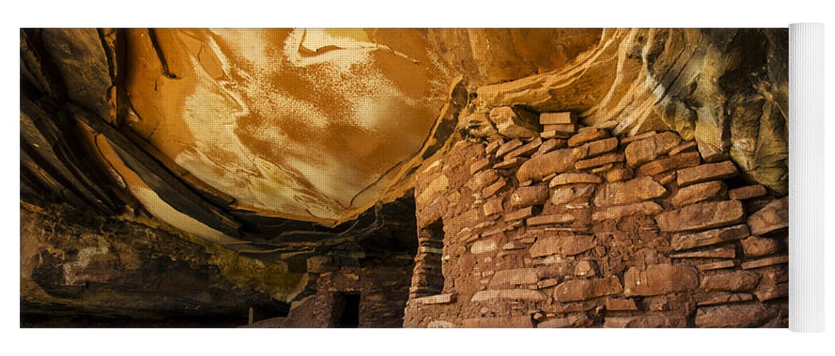 Utah Yoga Mat featuring the photograph Ancient Spaces Utah by Bob Christopher