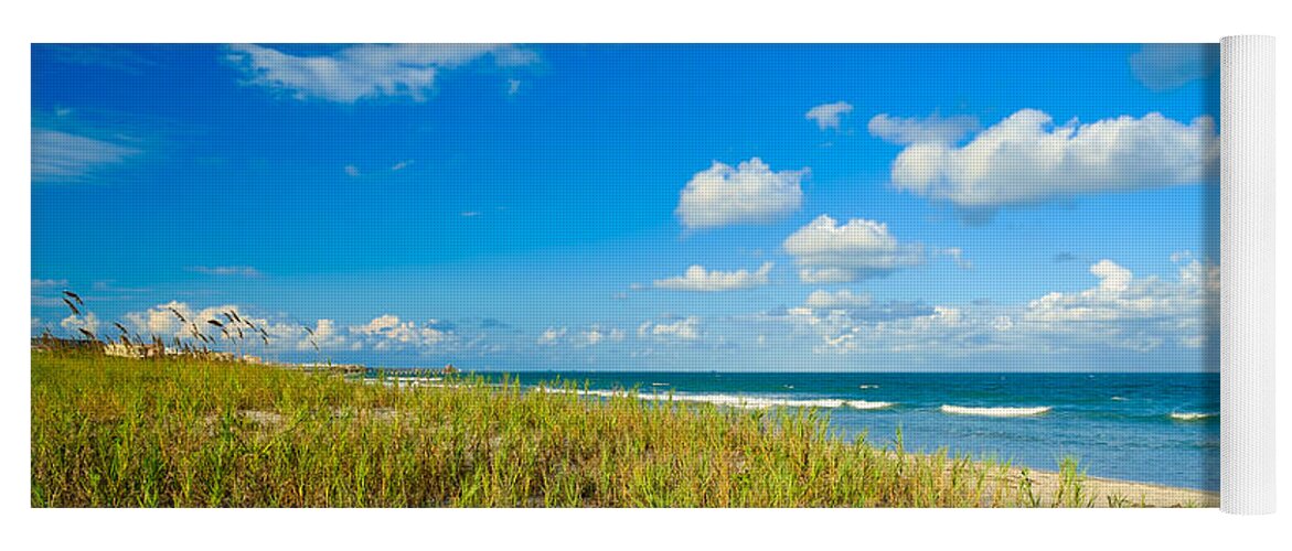 Cocoa Beach Yoga Mat featuring the photograph Cocoa Beach by Raul Rodriguez