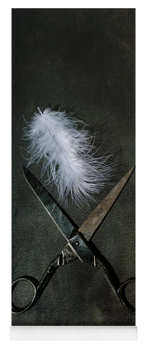 Feather Yoga Mat featuring the photograph Feather #4 by Joana Kruse