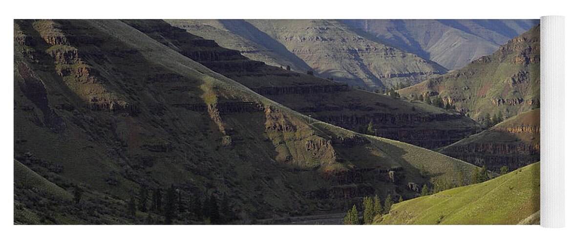 Bend Yoga Mat featuring the photograph Grande Ronde River Canyon Oregon #4 by Theodore Clutter