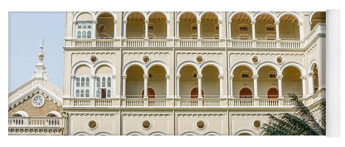 Palace Yoga Mat featuring the photograph The Aga khan palace #4 by Kiran Joshi