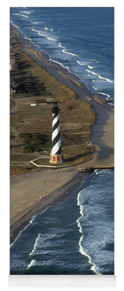 North Carolina Yoga Mat featuring the photograph Cape Hatteras Lighthouse #5 by Bruce Roberts