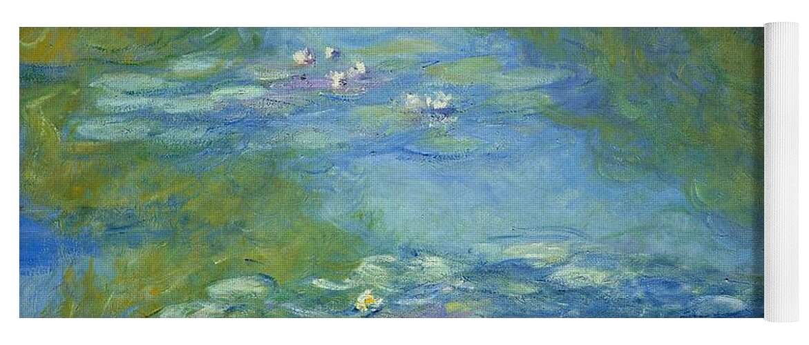 Water Lilies Yoga Mat by Claude Monet - Pixels Merch