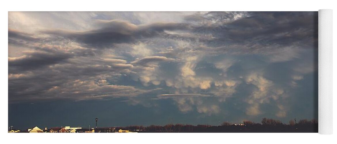 Stormscape Yoga Mat featuring the photograph Let the Storm Season Begin #7 by NebraskaSC