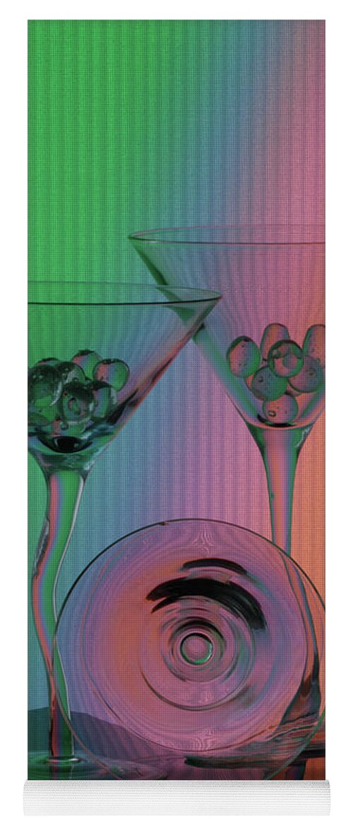Dry Martini Yoga Mat featuring the photograph A Dry Martini by Mike Martin