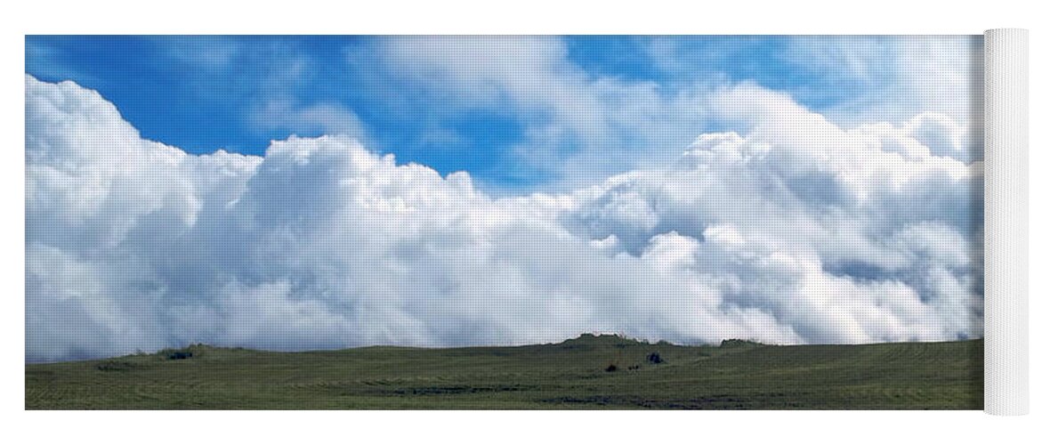 Clouds Yoga Mat featuring the photograph A Simple Majesty by Glenn McCarthy Art and Photography