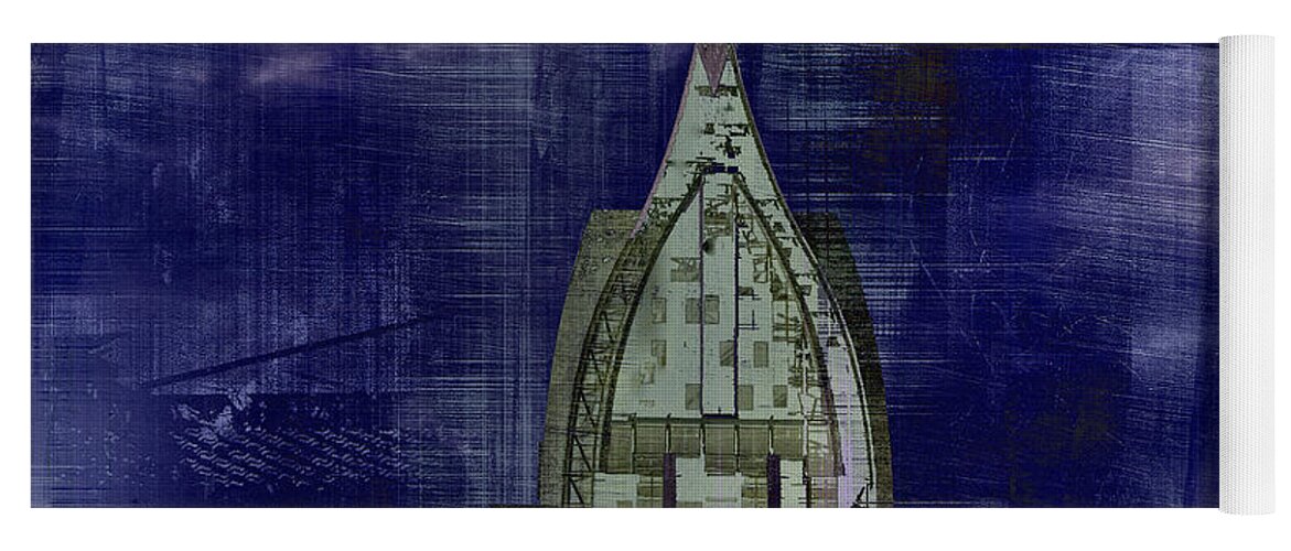 Building Yoga Mat featuring the photograph Abstract Architecture by Judy Hall-Folde