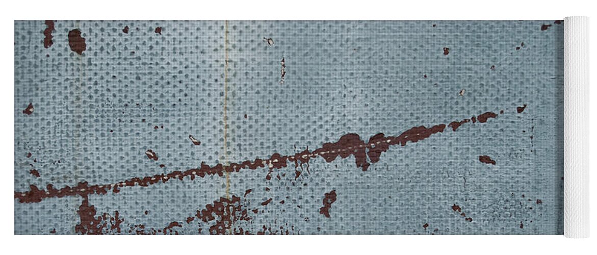 Weathered Yoga Mat featuring the photograph Abstract Ocean by Jani Freimann
