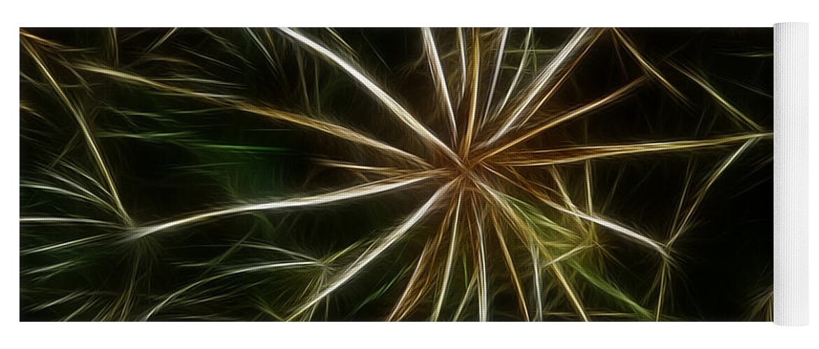 Abstract Yoga Mat featuring the photograph Abstract of Nature 2 by Vivian Christopher