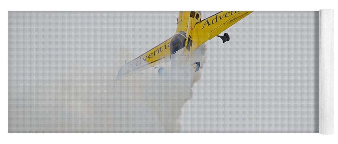 Acrobatics Yoga Mat featuring the photograph Aerobatics at Cuatro Vientos II by Pablo Lopez