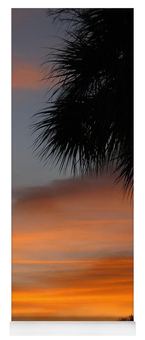 Sunrise Yoga Mat featuring the photograph Amazing Sunrise in Florida by Oksana Semenchenko
