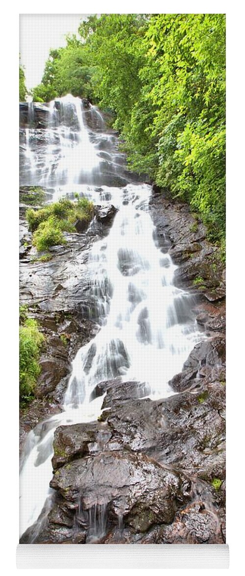 10306 Yoga Mat featuring the photograph Amicalola Falls by Gordon Elwell