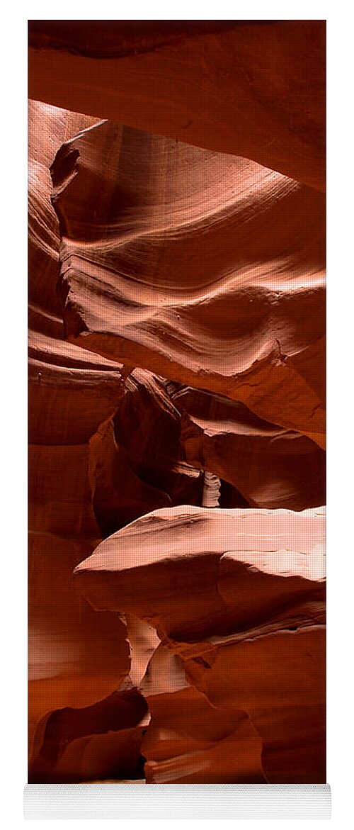 Antelope Canyon Yoga Mat featuring the photograph Antelope Canyon 1 by Richard J Cassato