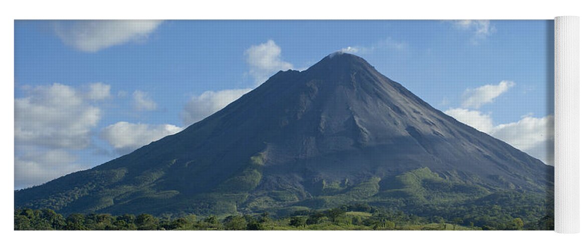 Arenal Volcano Yoga Mat featuring the photograph Arenal Volcano by Brian Kamprath