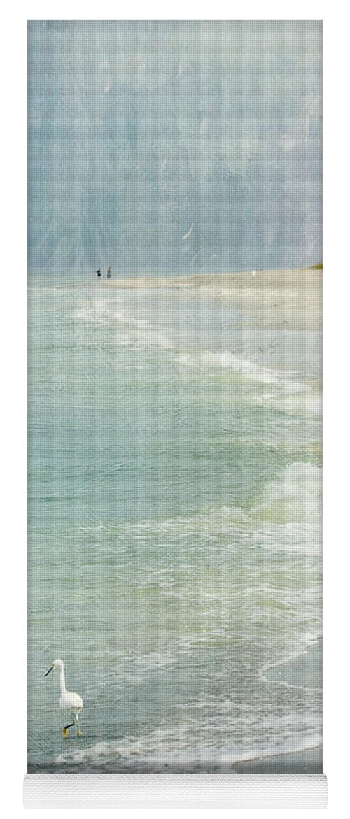 Seascape Yoga Mat featuring the photograph At the Beach - Captiva Island by Kim Hojnacki