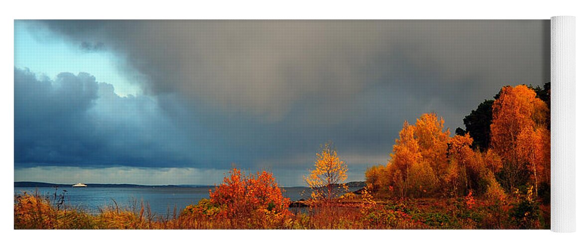 Weather Yoga Mat featuring the photograph Bad Weather Coming by Randi Grace Nilsberg