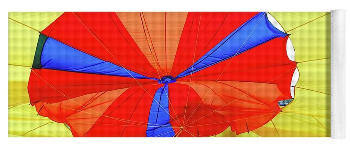 Colors Yoga Mat featuring the photograph Balloon Fantasy  1 by Allen Beatty