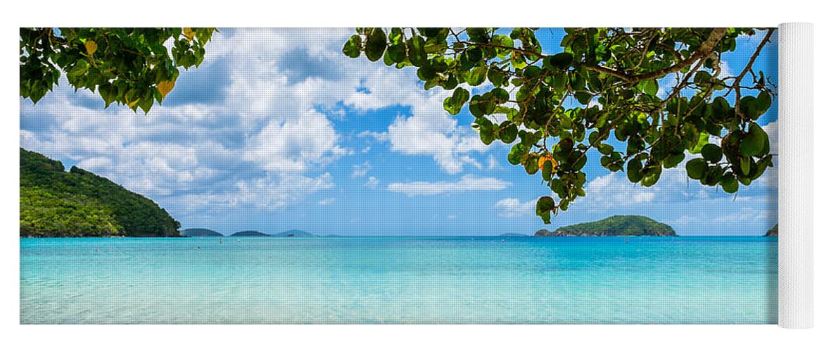Caribbean Yoga Mat featuring the photograph Beautiful Caribbean beach by Raul Rodriguez