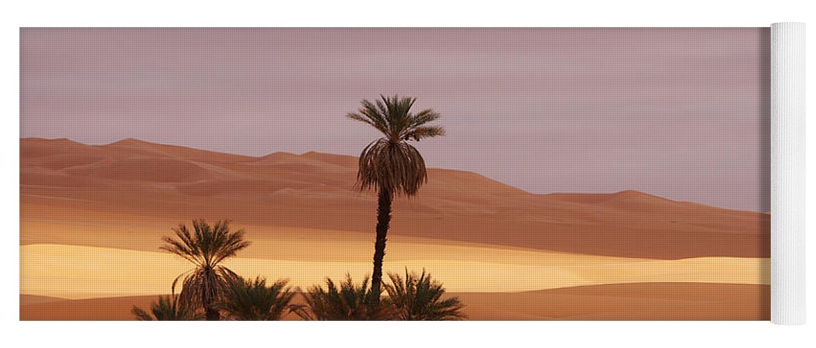 Desert Yoga Mat featuring the photograph Beautiful desert by Ivan Slosar