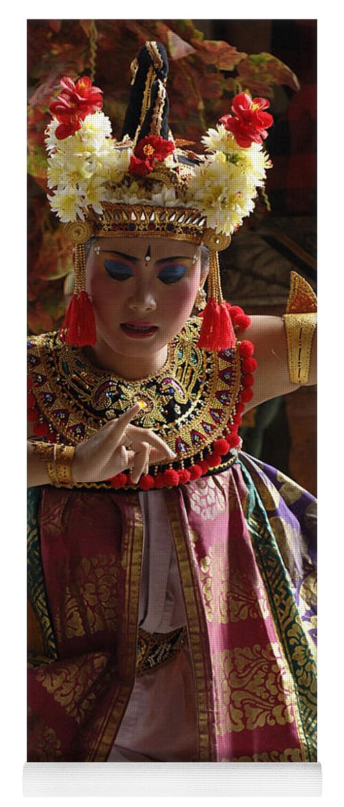 Barong Dancer Yoga Mat featuring the photograph Beauty Of The Barong Dance 2 by Bob Christopher
