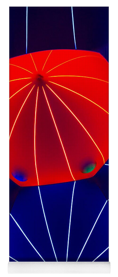 Abstract Yoga Mat featuring the photograph Bending Light 1 by Christie Kowalski