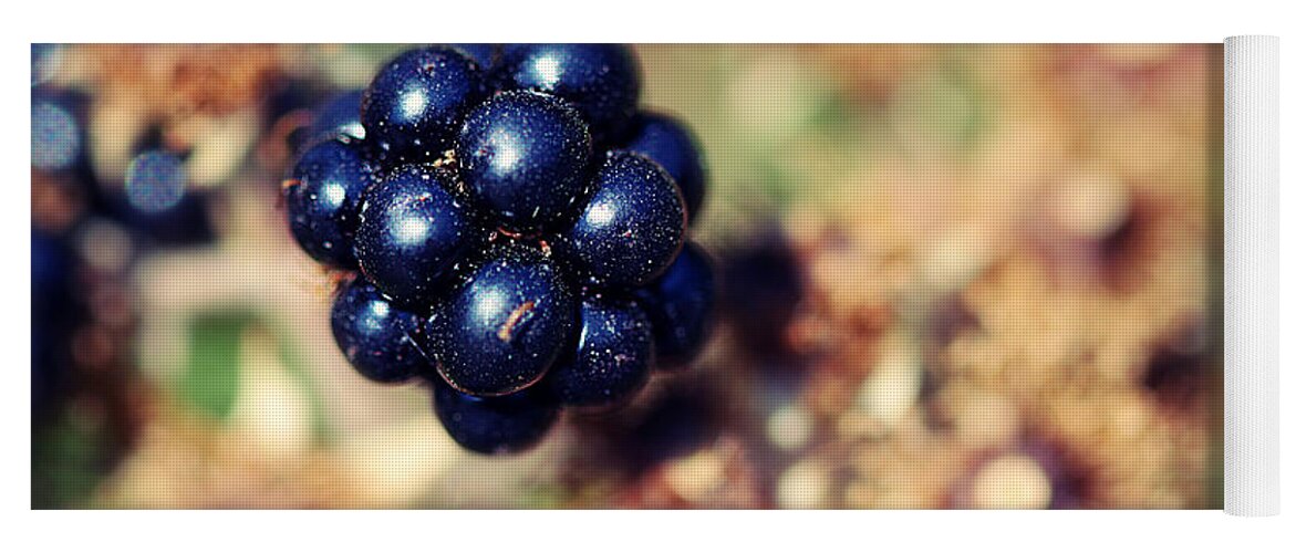 Blackberries Yoga Mat featuring the photograph Blackberry Bliss by Melanie Lankford Photography
