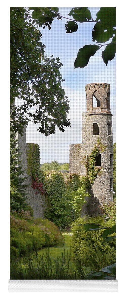 Ireland Yoga Mat featuring the photograph Blarney Castle 2 by Mike McGlothlen