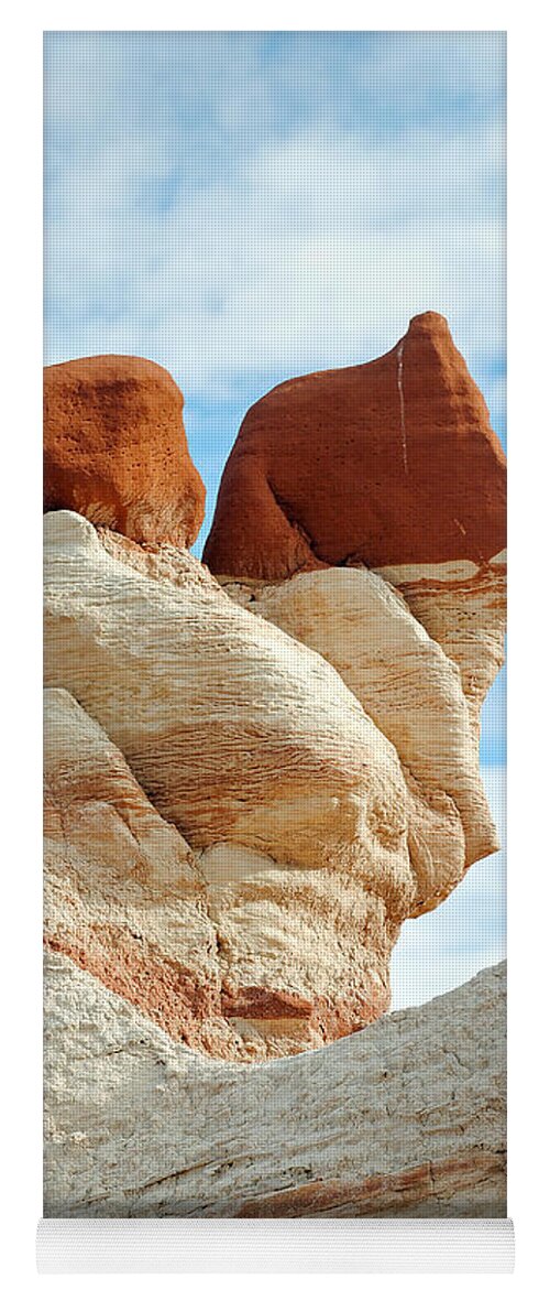 Blue Canyon Arizona Yoga Mat featuring the photograph Blue Canyon 49 by JustJeffAz Photography