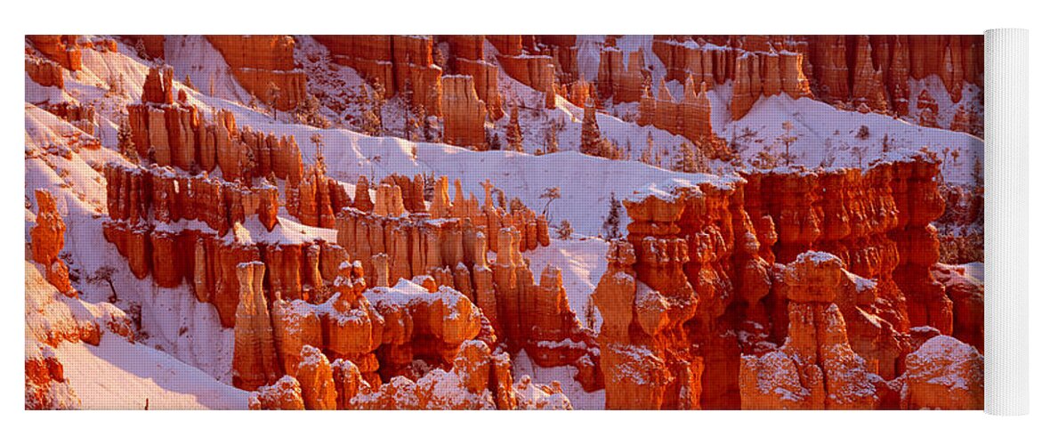 Landscape Yoga Mat featuring the photograph Bryce Canyon - 11 by Benedict Heekwan Yang
