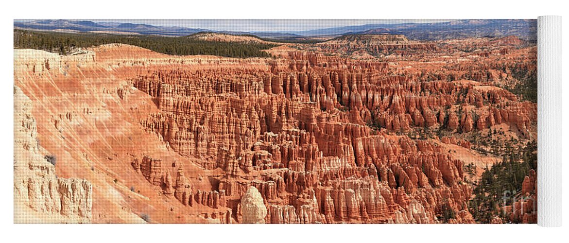 Bryce Canyon Panorama Yoga Mat featuring the photograph Bryce Canyon Extra Large Panorama by Adam Jewell