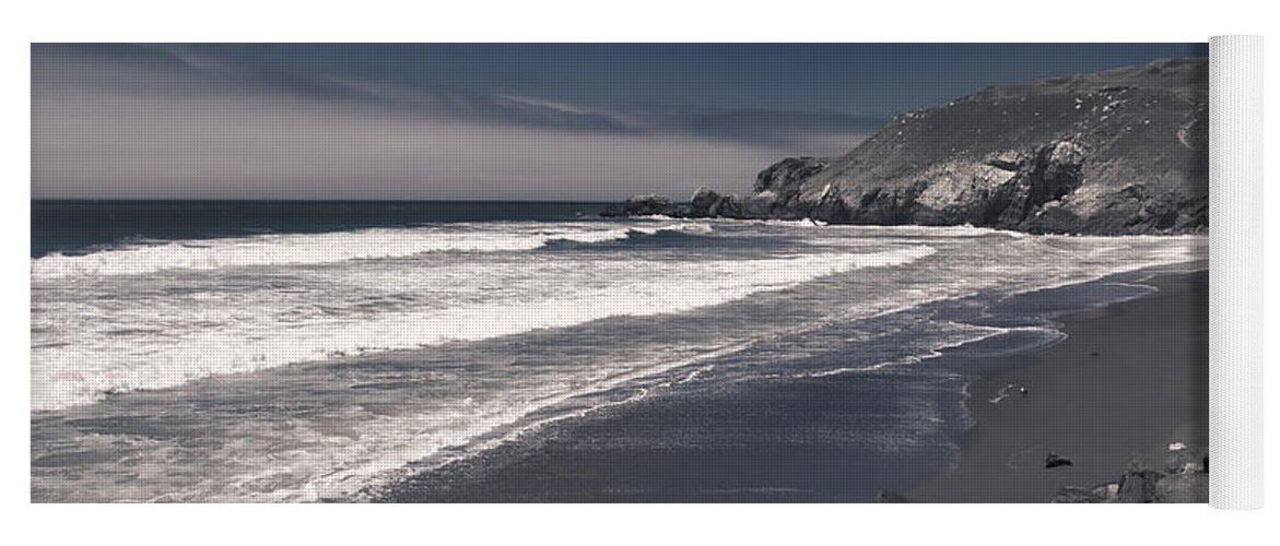 California Yoga Mat featuring the photograph California Coastline by Spencer Hughes