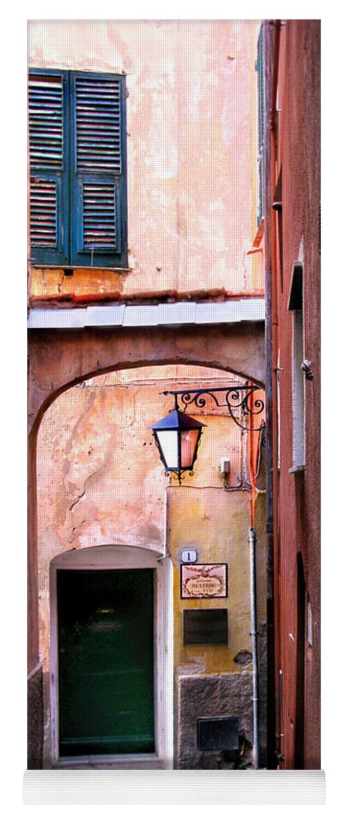 Cervo Yoga Mat featuring the photograph Cervo.Italy by Jennie Breeze