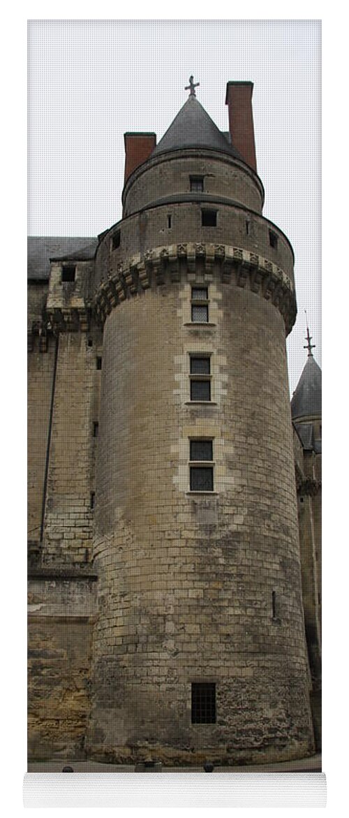 Castle Yoga Mat featuring the photograph Chateau de Langeais - France by Christiane Schulze Art And Photography