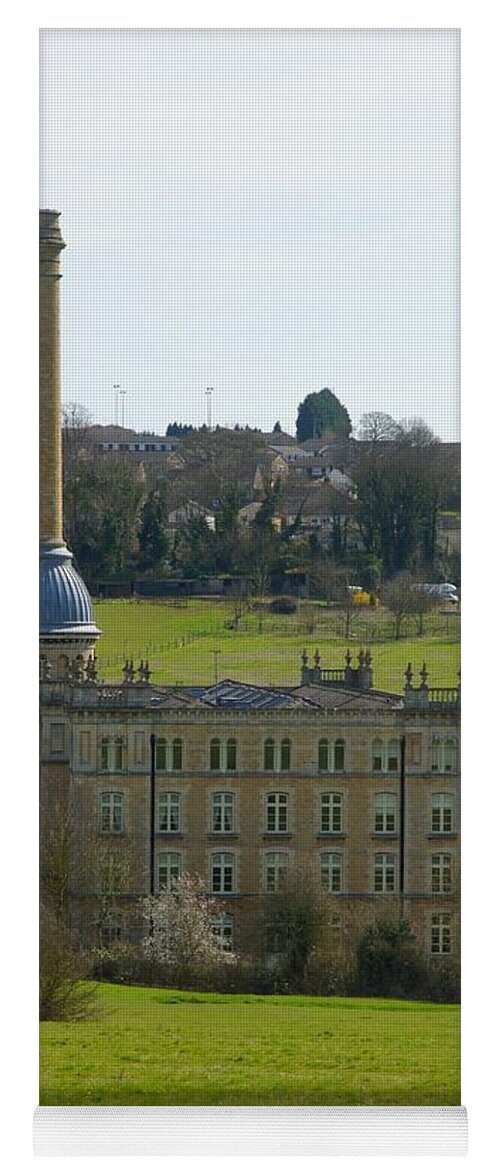Cotswold Yoga Mat featuring the photograph Chipping Norton Bliss Mill by Ron Harpham