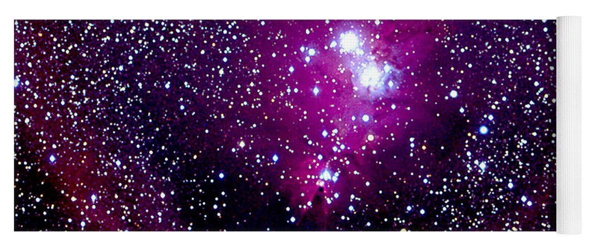 Christmas Yoga Mat featuring the photograph Christmas Tree Cluster And Cone Nebula by John Chumack