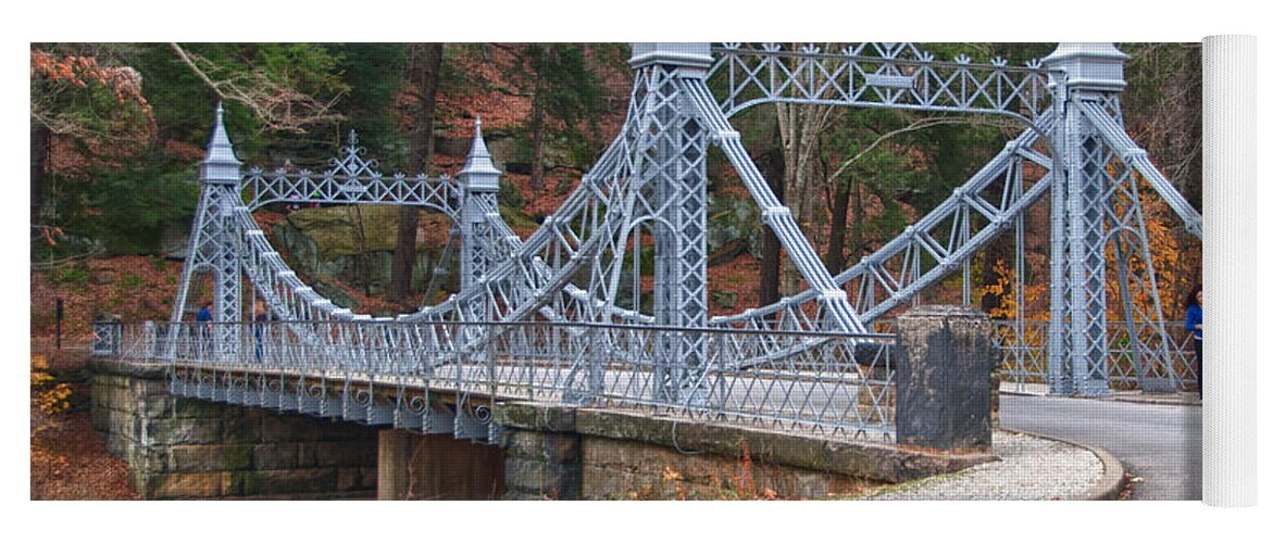 Bridges Yoga Mat featuring the photograph Cinderella Bridge by Guy Whiteley