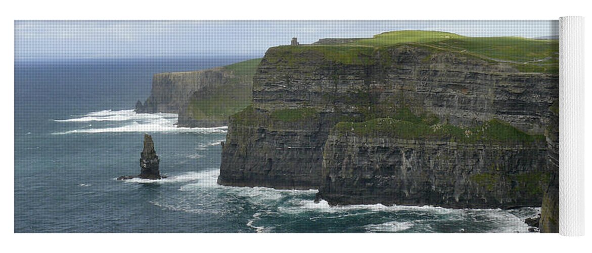 Ireland Yoga Mat featuring the photograph Cliffs of Moher 3 by Mike McGlothlen