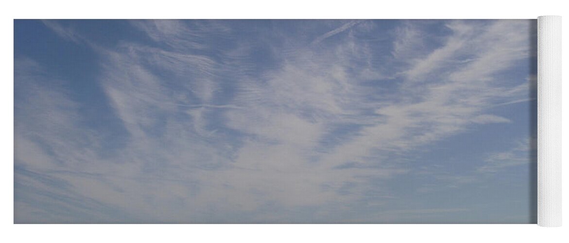 Clouds Over Long Island Sound Yoga Mat featuring the photograph Clouds over Long Island Sound by John Telfer