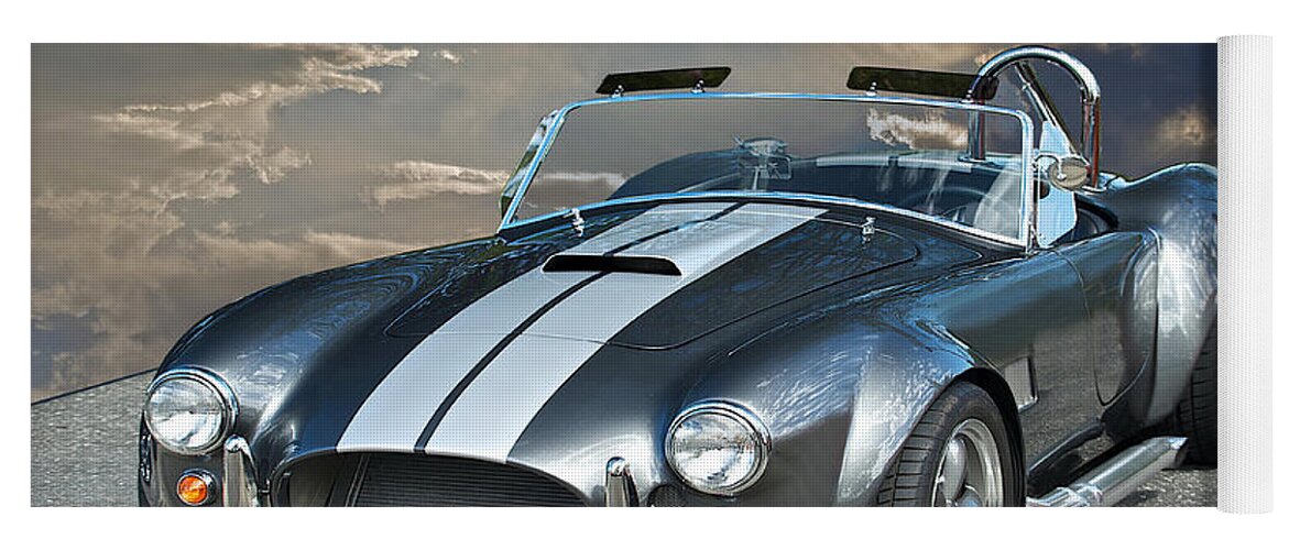 Auto Yoga Mat featuring the photograph Cobra in the Clouds by Dave Koontz