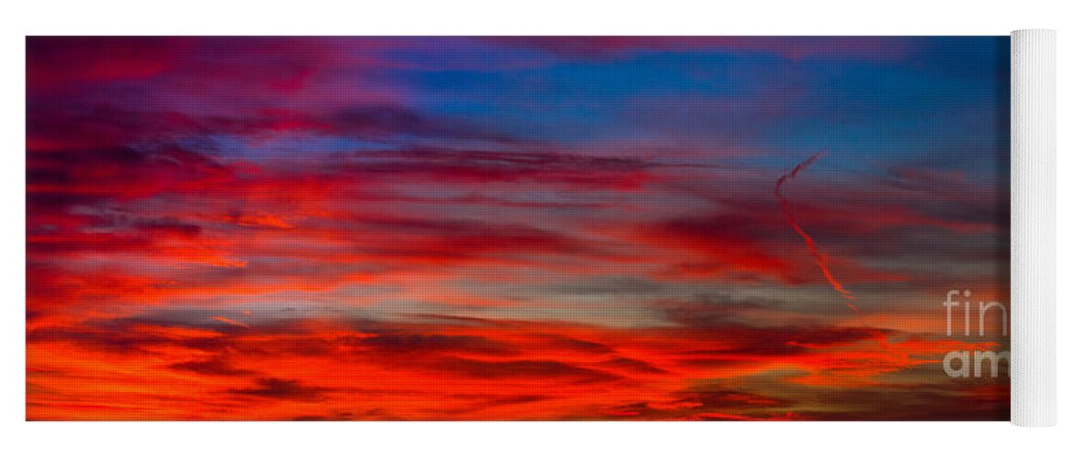 Sunset Yoga Mat featuring the photograph Color by Anthony Michael Bonafede