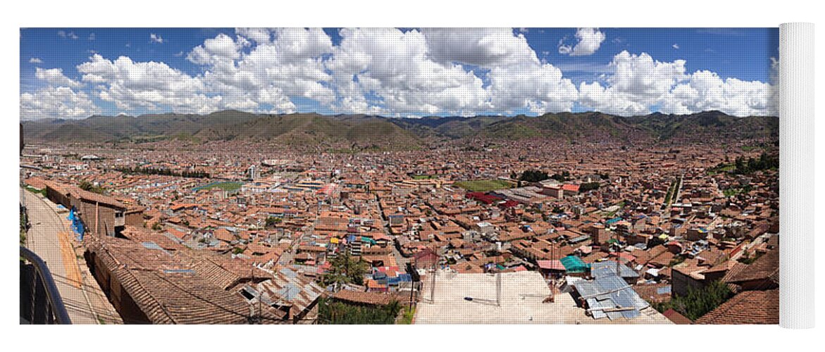 Photograph Yoga Mat featuring the photograph Cuzco Peru by Richard Gehlbach