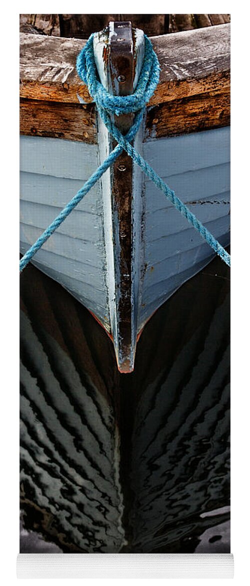 Bay Yoga Mat featuring the photograph Dark waters by Stelios Kleanthous