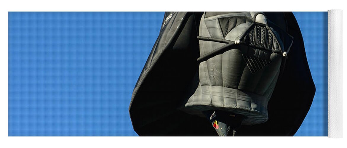 Hot Air Balloon Yoga Mat featuring the photograph Darth Vader by John Johnson